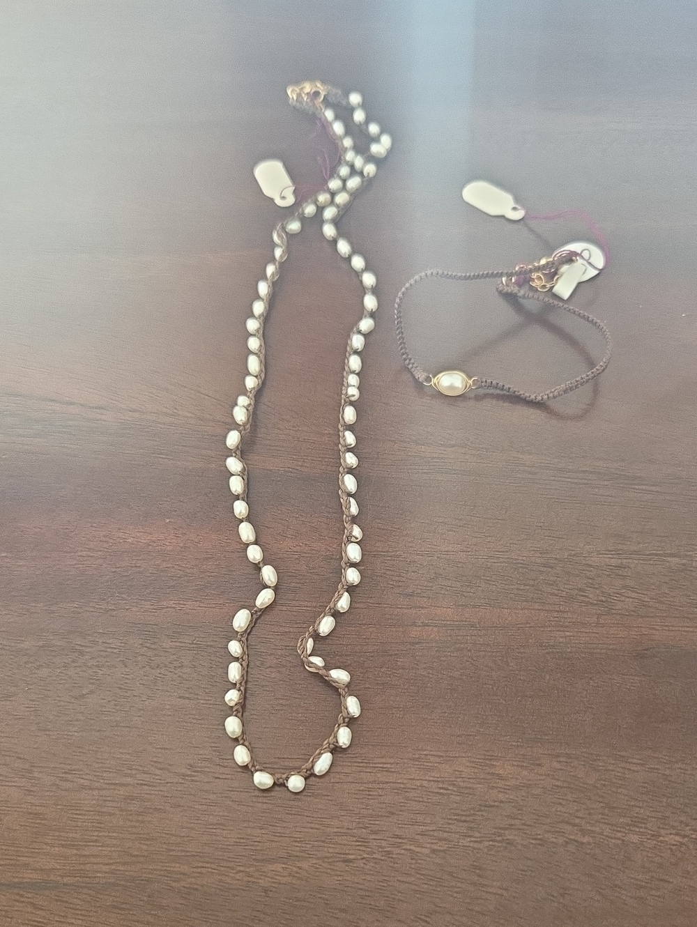 Classic White Pearl Bead Necklace — Timeless Women's Necklace